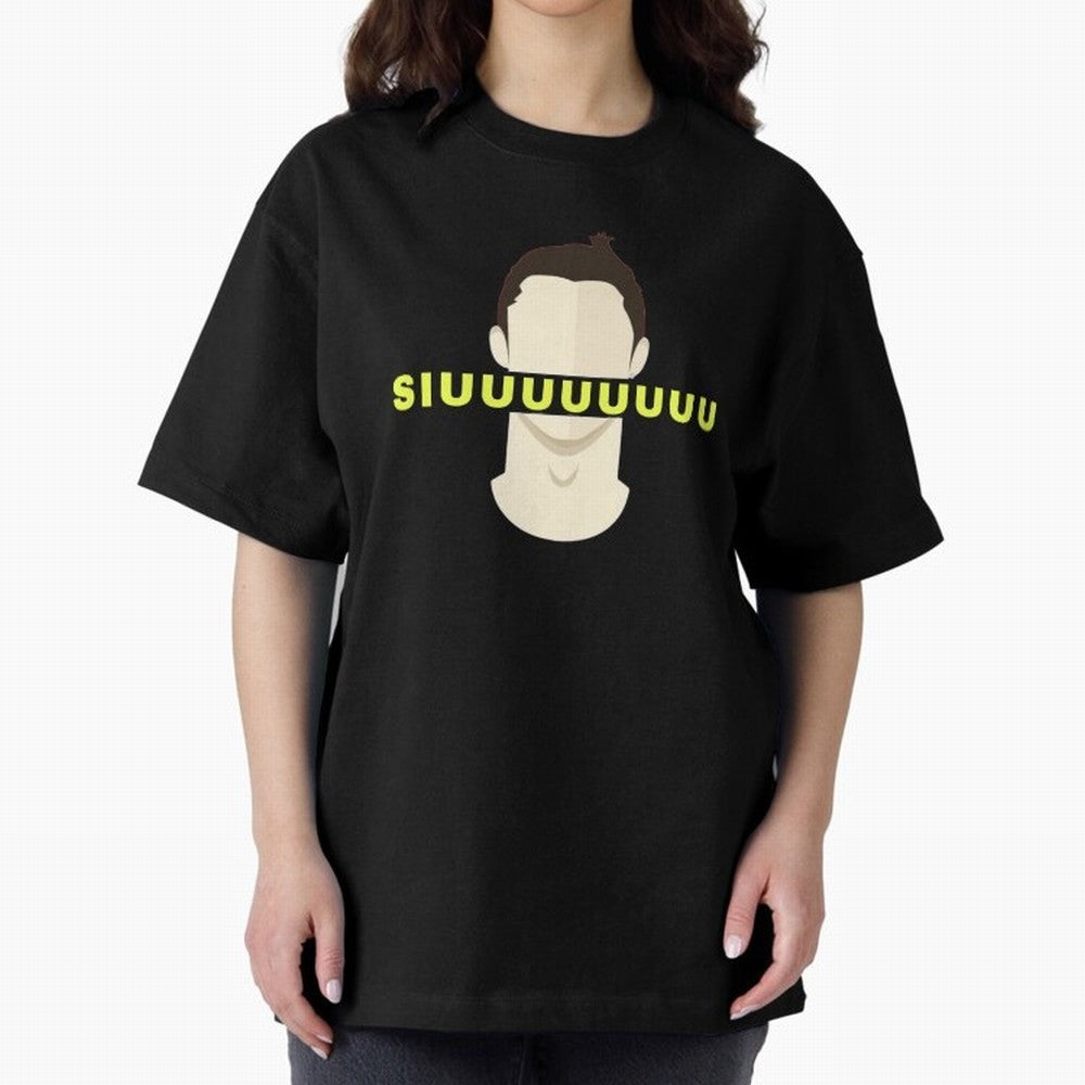 CR7 siuuu funny Oversized T-Shirt Celebrate Global Football Passion for FIFA World Cup 2026 Group Stage, Built around Mbappe and Neymar, Germany, Game Day Rituals, Football Legends, Country Pride and the Road to the Final; Created for Match Day