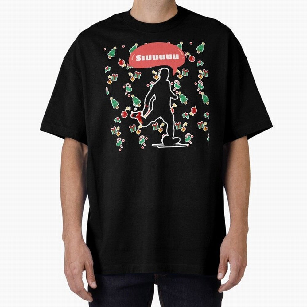 Christmas siuuu CR7 goal Oversized T-Shirt Follow the Final Road of the FIFA World Cup 2026 Group Stage Journey through Mbappe Highlights, England and Germany Pride, Classic Soccer Heritage, Championship Pressure, Fan Loyalty and International