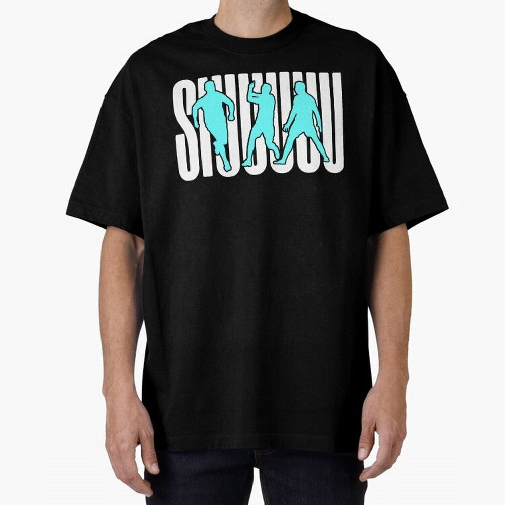 Siuuu Cristiano ronaldo suiii goal Oversized T-Shirt Fuel FIFA World Cup 2026 for Fans of Haaland and England, Bringing Vintage Soccer Flavor, Modern Football Stars, National Flags and Final Night Emotion; Made for Collectors Who Enjoy Iconic