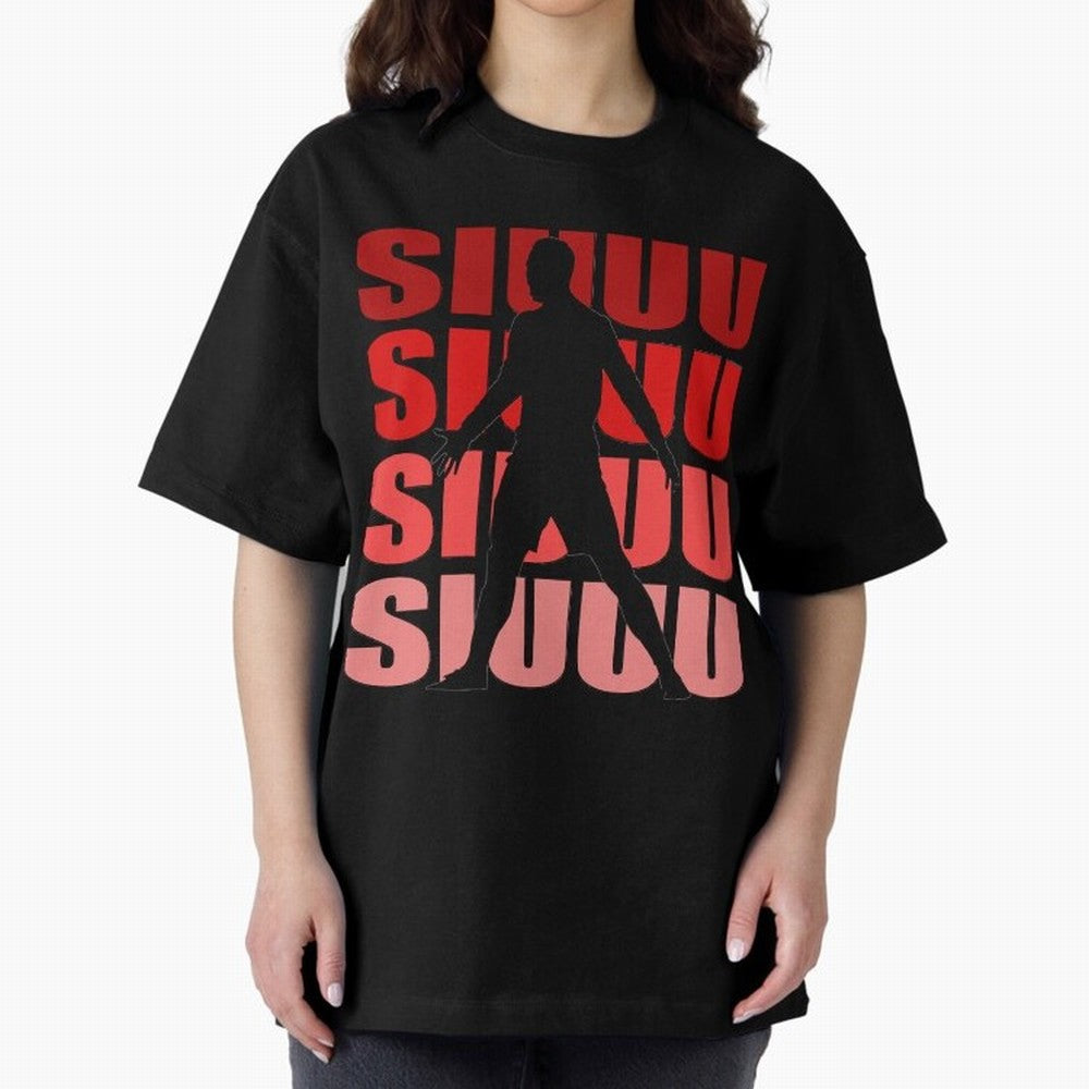 cristiano ronaldo siuuu Oversized T-Shirt Celebrate Global Passion for FIFA World Cup 2026 USA Canada Mexico Centered on Messi and Cristiano Ronaldo, Brazil Energy, Classic Soccer Heritage, Championship Pressure, Fan Loyalty and International