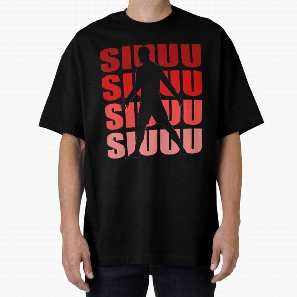 cristiano ronaldo siuuu Oversized T-Shirt Celebrate Global Passion for FIFA World Cup 2026 USA Canada Mexico Centered on Messi and Cristiano Ronaldo, Brazil Energy, Classic Soccer Heritage, Championship Pressure, Fan Loyalty and International