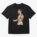 Cr7 Pop Art Oversized T-Shirt Represent the Passion of FIFA World Cup 2026 Group Stage Celebrating Neymar, Haaland and Cristiano Ronaldo, England, France and Netherlands Energy, Match Day Excitement, Supporter Culture, Golden Goals and Global