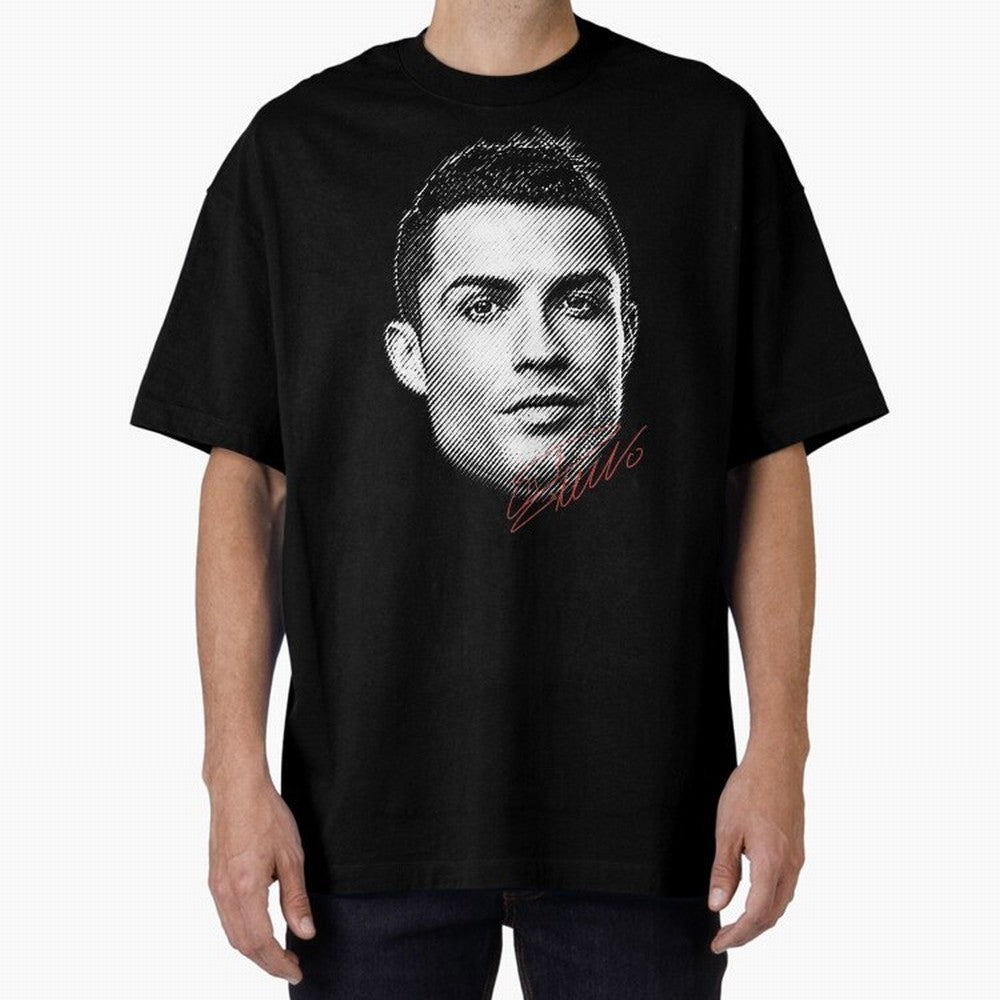 Cr7 Oversized T-Shirt Live the Energy of FIFA World Cup 2026 Spirit, Celebrating Brazil, Portugal and Argentina, CR7, Football Passion, Legendary Performances, Festival Vibes and Supporter Community; Ideal for Passionate Fans Who Love Underdog