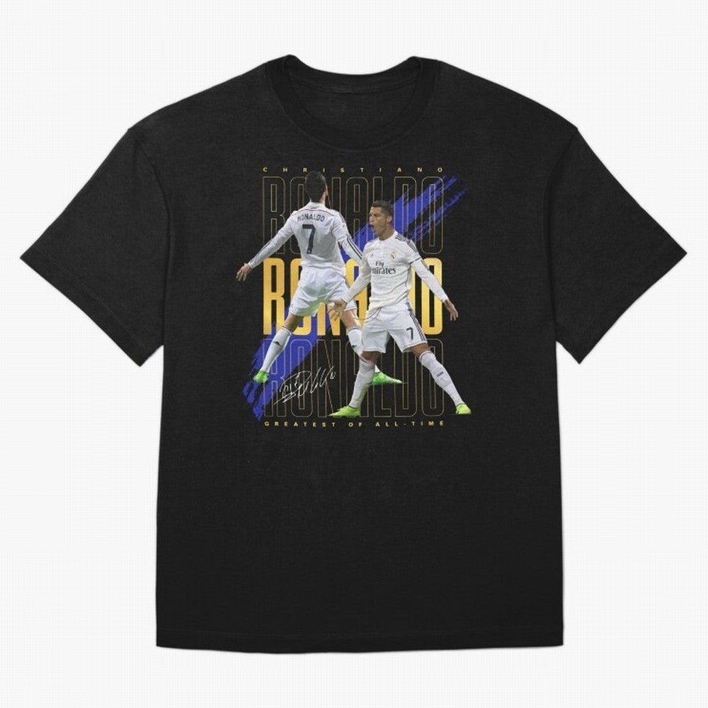 Cristiano Ronaldo Suuiii! Greatest Of All Time Oversized T-Shirt Represent the Passion of Match Day Hype around FIFA World Cup 2026, Mbappe and Neymar, France and Portugal, Stadium Memories, Football Loyalty, International Chants and Championship