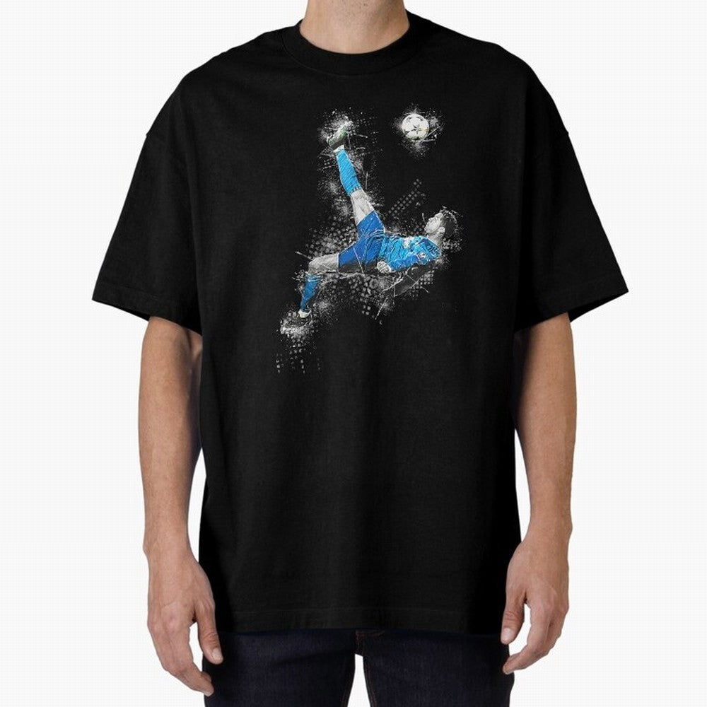 Cristiano Ronaldo Oversized T-Shirt Make Your Look Match Global Football Passion for FIFA World Cup 2026 USA Canada Mexico, Inspired by Messi and Cristiano Ronaldo, Spain and Netherlands, Tournament Hype, Historic Matchups, Family Viewing Parties