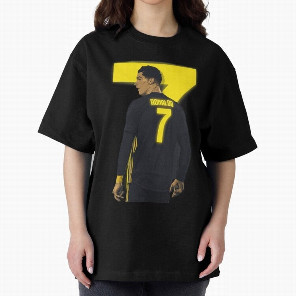 CR7 cristiano ronaldo logo Oversized T-Shirt Make Game Day About the FIFA World Cup 2026 Group Stage Journey through Mbappe and Neymar Highlights, England and Germany Pride, Goal Celebration Energy, Supporter Heritage, Football Icons and Worldwide