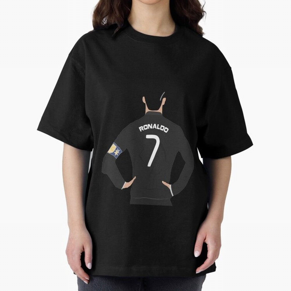 Siuuu CR7 funny Oversized T-Shirt Celebrate FIFA World Cup 2026 Featuring Haaland, Argentina, France and Brazil Energy, Global Supporter Spirit, Legendary Goals, National Colors and Tournament Celebration; Ideal for Passionate Fans Who Love
