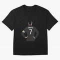 Siuuu CR7 funny Oversized T-Shirt Celebrate FIFA World Cup 2026 Featuring Haaland, Argentina, France and Brazil Energy, Global Supporter Spirit, Legendary Goals, National Colors and Tournament Celebration; Ideal for Passionate Fans Who Love