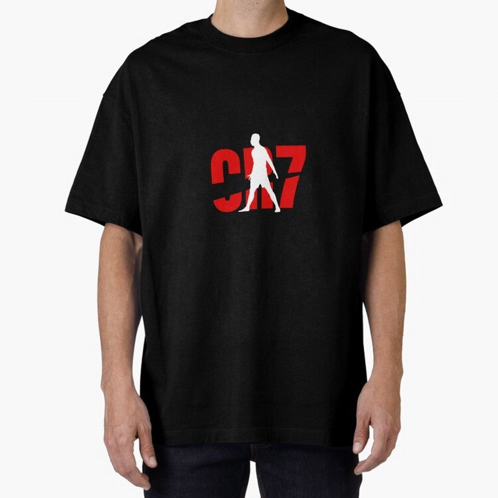 cristiano Ronaldo T-shirt Oversized T-Shirt Upgrade Global Football Passion for FIFA World Cup 2026, Inspired by Haaland and Mbappe, Spain and Netherlands, Match Day Excitement, Supporter Culture, Golden Goals and Global Football Passion; Ideal for