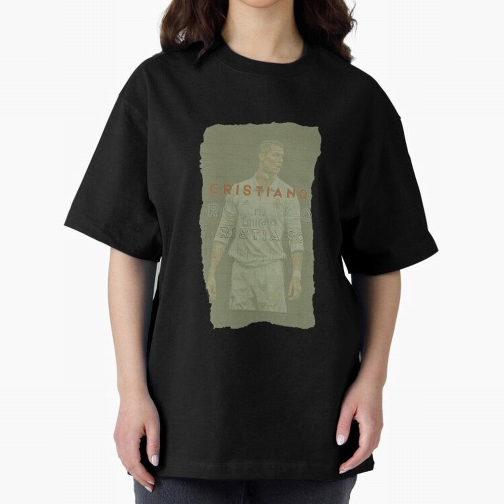 Classic Cristiano Ronaldo Oversized T-Shirt Represent the FIFA World Cup 2026 Journey through Messi and Cristiano Ronaldo Highlights, England, France and Netherlands Pride, Global Supporter Spirit, Legendary Goals, National Colors and Tournament