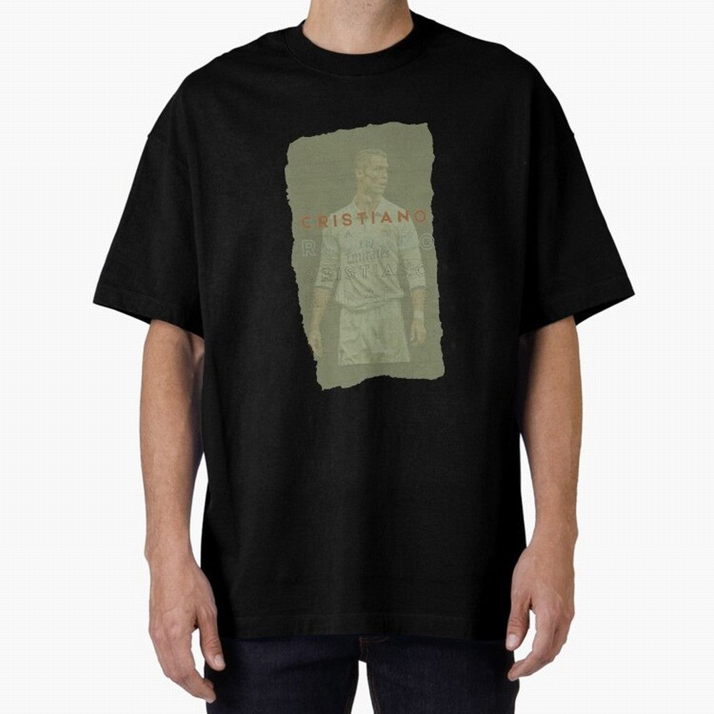 Classic Cristiano Ronaldo Oversized T-Shirt Represent the FIFA World Cup 2026 Journey through Messi and Cristiano Ronaldo Highlights, England, France and Netherlands Pride, Global Supporter Spirit, Legendary Goals, National Colors and Tournament