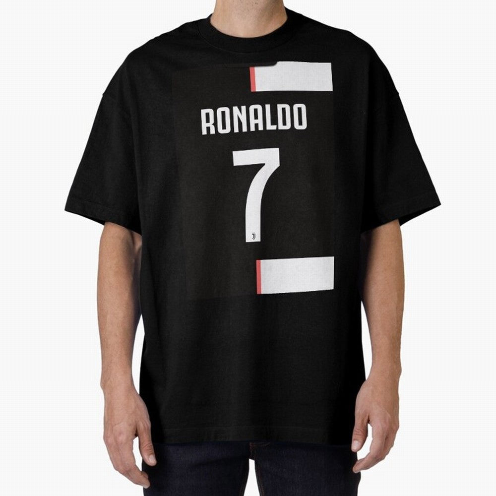Ronaldo 7 Juventus 19-20 Retro Jersey Oversized T-Shirt Bring FIFA World Cup 2026 USA Canada Mexico for Fans of Mbappe and Brazil, Portugal and Argentina, Bringing Tournament Hype, Historic Matchups, Family Viewing Parties and Global Sports Pride;