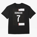 Ronaldo 7 Juventus 19-20 Retro Jersey Oversized T-Shirt Bring FIFA World Cup 2026 USA Canada Mexico for Fans of Mbappe and Brazil, Portugal and Argentina, Bringing Tournament Hype, Historic Matchups, Family Viewing Parties and Global Sports Pride;