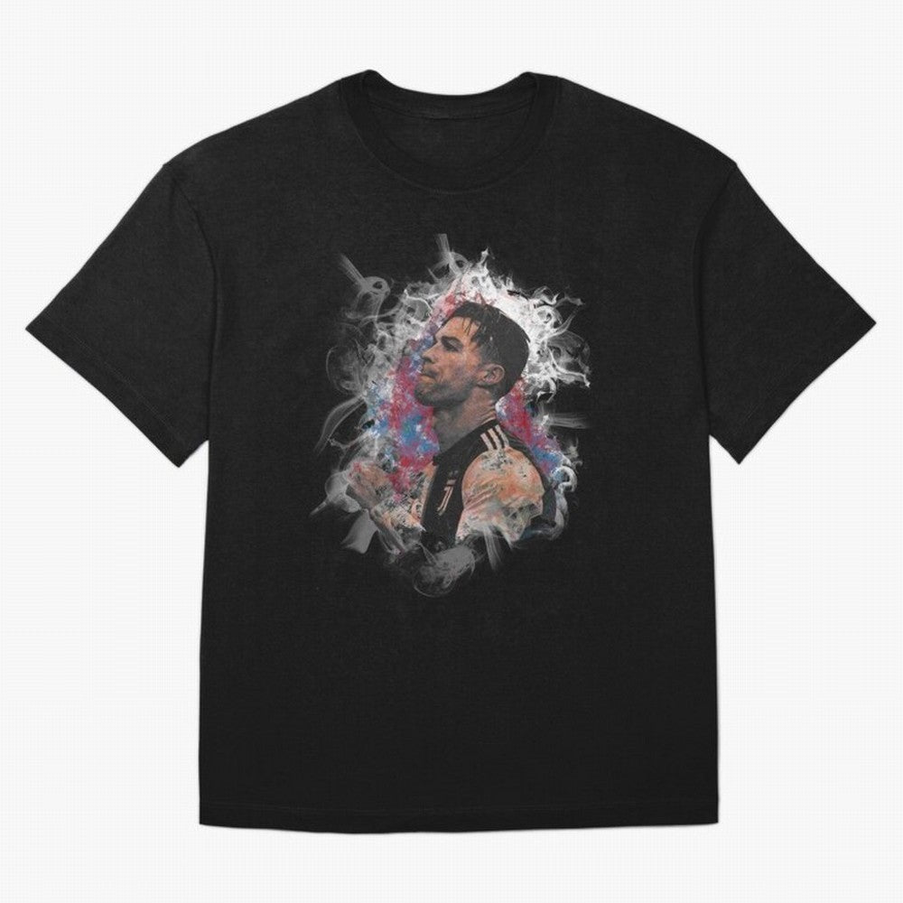 Cristiano Ronaldo pop art painting of ronaldo Oversized T-Shirt Celebrate Rivalries and Pride in FIFA World Cup 2026 Group Stage for Fans of Messi and Cristiano Ronaldo and England, Bringing Global Supporter Spirit, Legendary Goals, National Colors