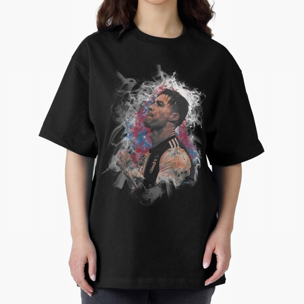 Cristiano Ronaldo pop art painting of ronaldo Oversized T-Shirt Celebrate Rivalries and Pride in FIFA World Cup 2026 Group Stage for Fans of Messi and Cristiano Ronaldo and England, Bringing Global Supporter Spirit, Legendary Goals, National Colors