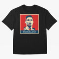 Cristiano Ronaldo Obama Style Oversized T-Shirt Represent Football Lovers during FIFA World Cup 2026 USA Canada Mexico for Fans of Mbappe and Brazil, Bringing Supporter Pride, Iconic Celebrations, Legendary Names and Global Match Day Energy; Ideal