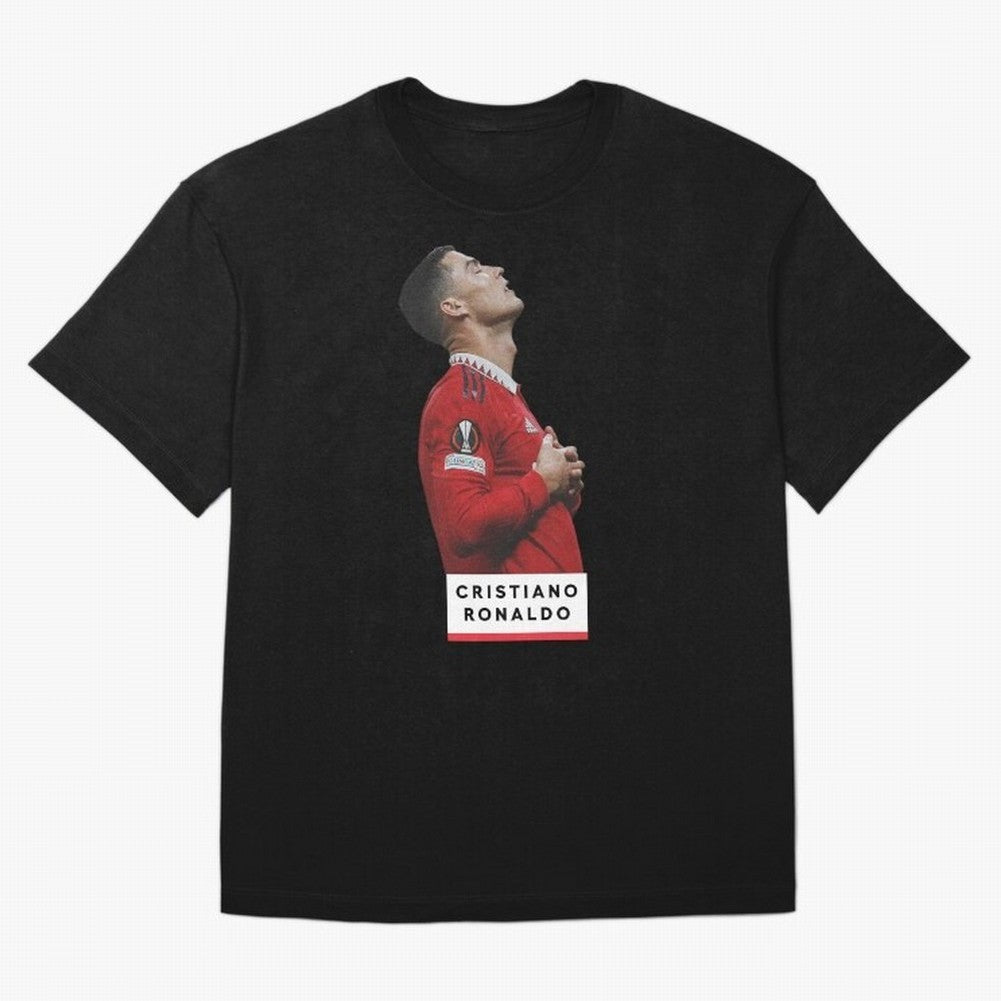 New Celebration Ronaldo Oversized T-Shirt Represent Football Lovers during Global Football Passion for FIFA World Cup 2026, Featuring Neymar, Haaland and Cristiano Ronaldo, England and Germany, Championship Spirit, Famous Goals, Roaring Crowds and