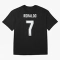 CR7, Cristiano Ronaldo, Cristiano, Ronaldo, oro, portugal, 7, number, dorsal Oversized T-Shirt Celebrate Fan Favorites in the FIFA World Cup 2026 Journey through Mbappe and Neymar Highlights, Argentina, France and Brazil Pride, Stadium Memories,