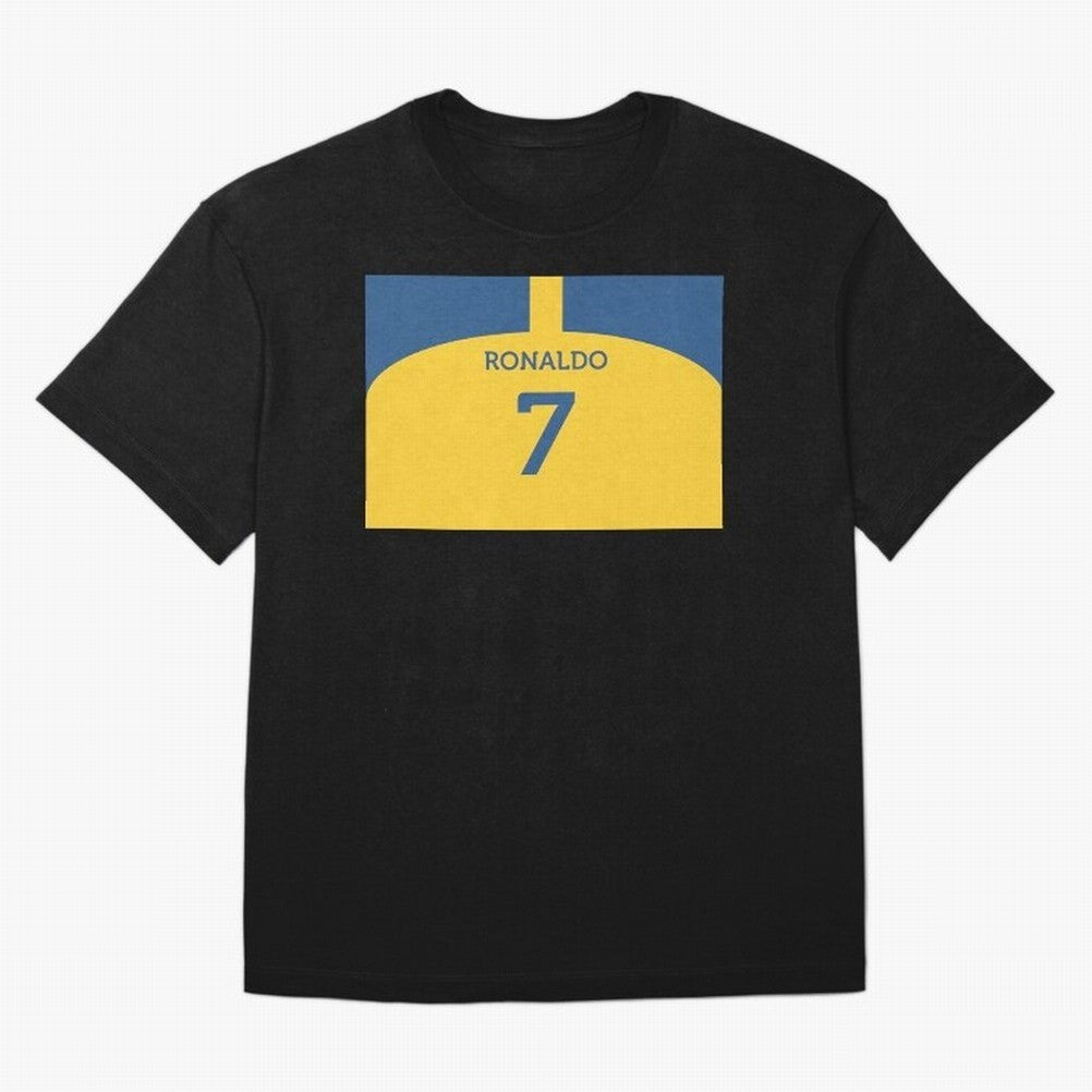 Cristiano Ronaldo Al Nassr Fc Oversized T-Shirt Bring Retro Soccer Energy to FIFA World Cup 2026 Spirit, Highlighting Spain, CR7, Stadium Chants, National Pride, Trophy Dreams and Unforgettable Football Memories; Made for Collectors Who Enjoy