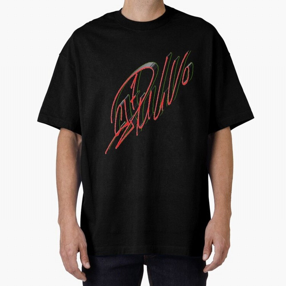 Shirt bearing the signature of Cristiano Ronaldo, Oversized T-Shirt Relive Legendary Nights from FIFA World Cup 2026 Group Stage Made for Messi, Neymar and Mbappe, Argentina and Brazil Energy, Worldwide Fan Energy, Dramatic Goals, Stadium Lights