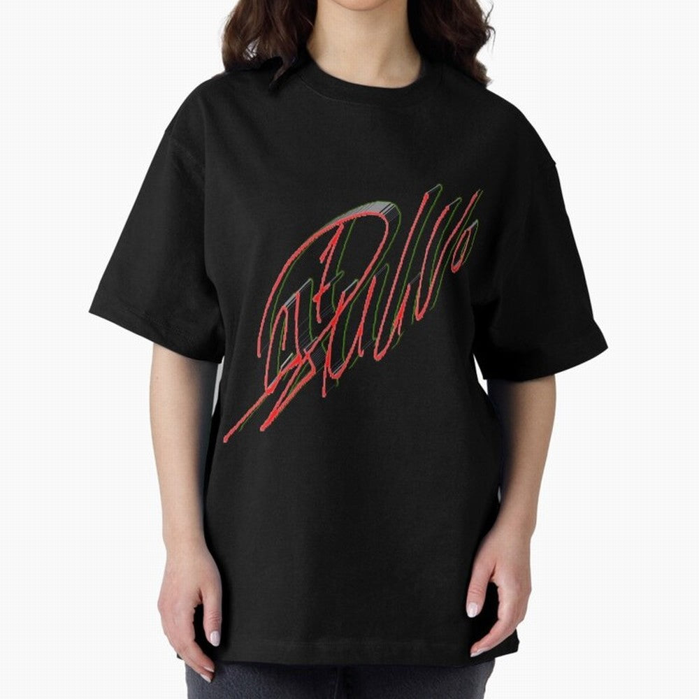 Shirt bearing the signature of Cristiano Ronaldo, Oversized T-Shirt Relive Legendary Nights from FIFA World Cup 2026 Group Stage Made for Messi, Neymar and Mbappe, Argentina and Brazil Energy, Worldwide Fan Energy, Dramatic Goals, Stadium Lights