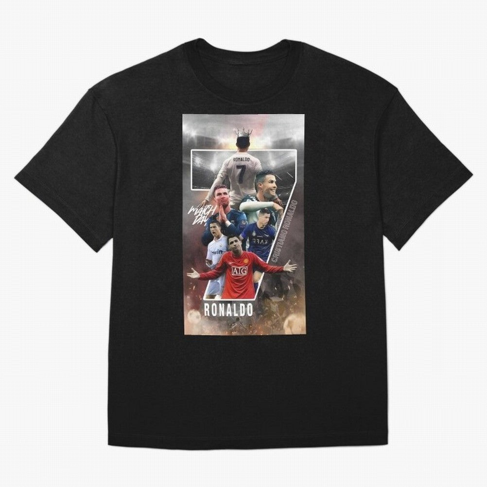 Cr7 wallpaper Oversized T-Shirt Follow the Final Road of Global Football Passion for FIFA World Cup 2026 Group Stage, Connected to CR7 and Messi, England, Football History, Final Match Energy, Crowd Noise and Once in a Lifetime Moments; Made for