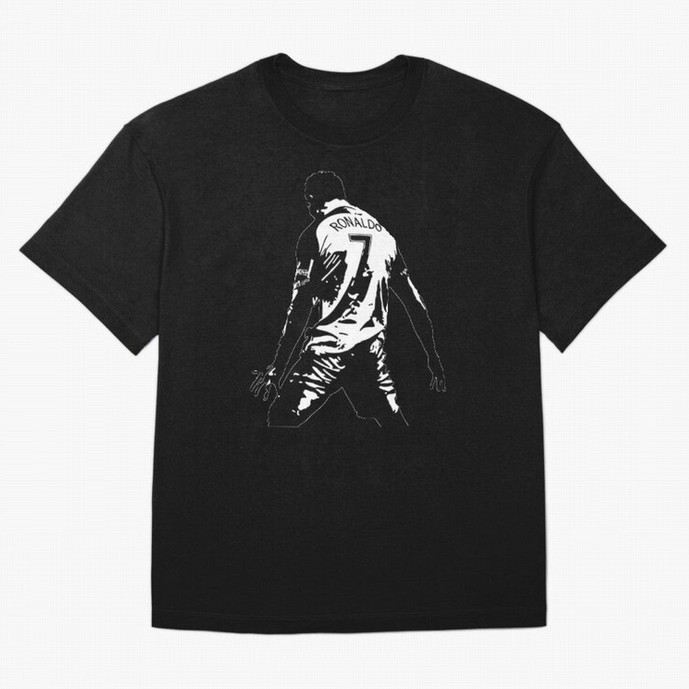 CRISTIANO RONALDO Oversized T-Shirt Cheer through Every Moment of Global Football Passion for FIFA World Cup 2026 Group Stage, Centered on Messi and Cristiano Ronaldo, Spain and Netherlands, Global Supporter Spirit, Legendary Goals, National Colors