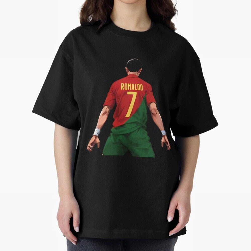 Cristiano Ronaldo Oversized T-Shirt Make Every Kick Count in the FIFA World Cup 2026 Group Stage Journey through CR7 Highlights, England and Germany Pride, Global Supporter Spirit, Legendary Goals, National Colors and Tournament Celebration;