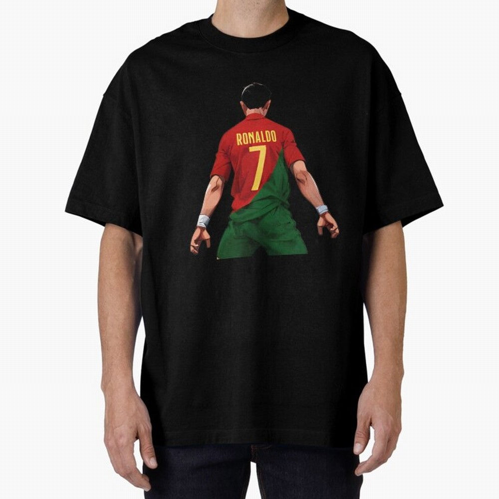 Cristiano Ronaldo Oversized T-Shirt Make Every Kick Count in the FIFA World Cup 2026 Group Stage Journey through CR7 Highlights, England and Germany Pride, Global Supporter Spirit, Legendary Goals, National Colors and Tournament Celebration;