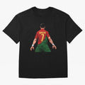 Cristiano Ronaldo Oversized T-Shirt Make Every Kick Count in the FIFA World Cup 2026 Group Stage Journey through CR7 Highlights, England and Germany Pride, Global Supporter Spirit, Legendary Goals, National Colors and Tournament Celebration;
