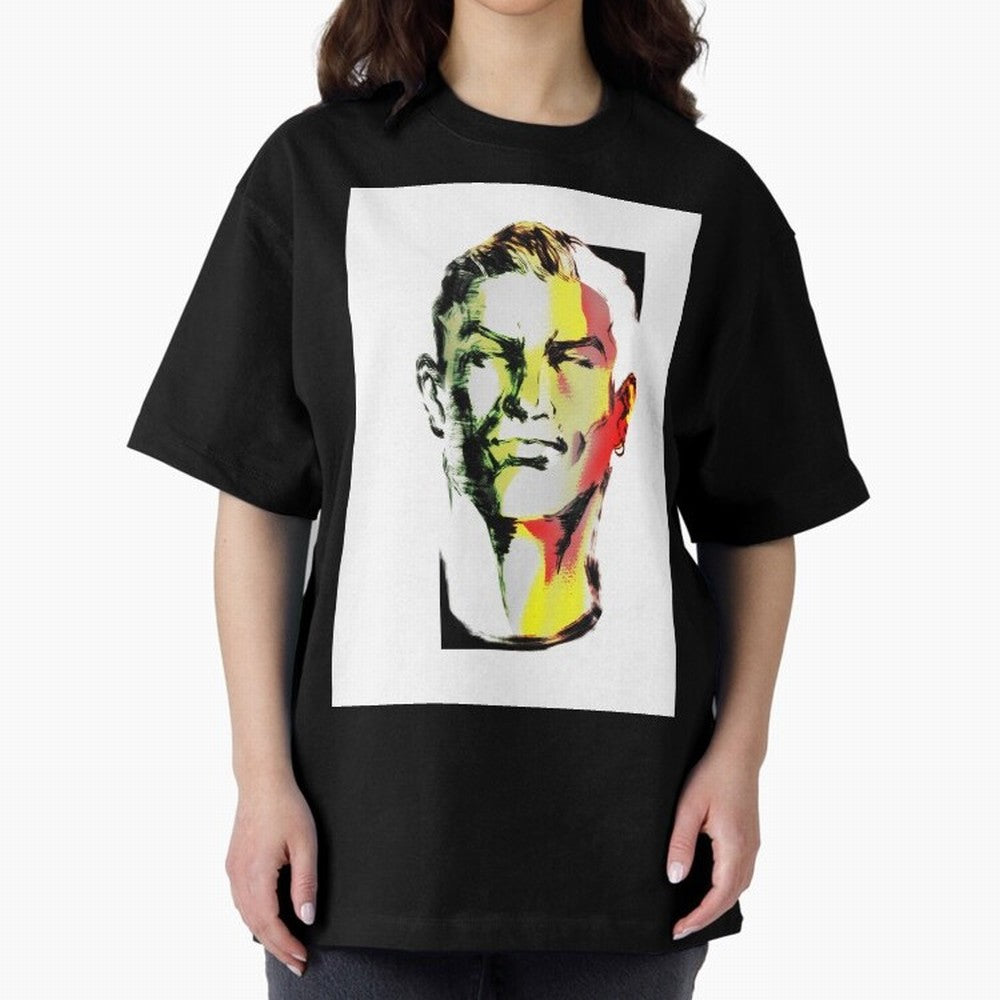 Cristiano Oversized T-Shirt Join Global Football Passion for FIFA World Cup 2026 Group Stage, Built around Mbappe, Argentina and Brazil, Retro Football Energy, Iconic Rivalries, Trophy Chase Drama and Stadium Atmosphere; Ideal for Passionate Fans