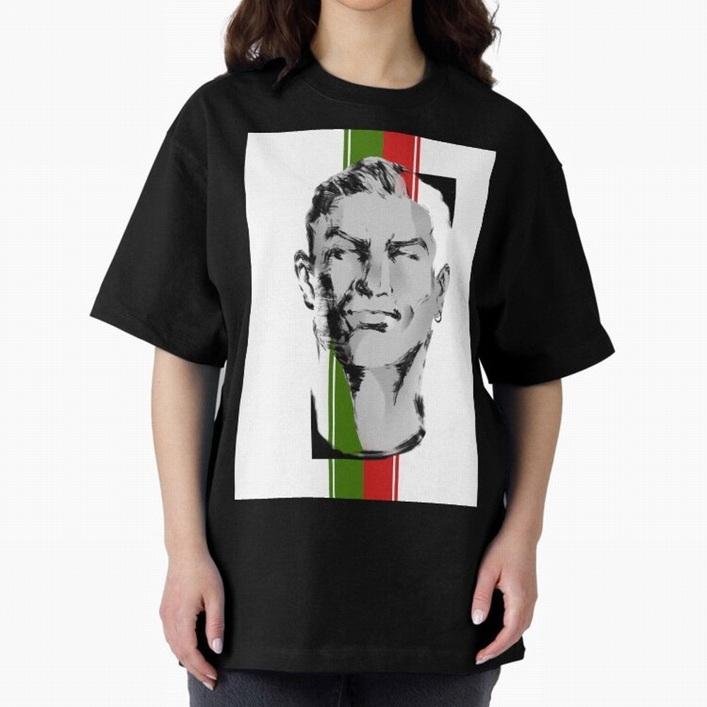 Cristiano Oversized T-Shirt Bring Match Day Fire to the FIFA World Cup 2026 Group Stage Journey through Mbappe Highlights, Netherlands Pride, Classic Soccer Heritage, Championship Pressure, Fan Loyalty and International Pride; Ideal for Fans Who