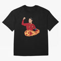 Cristiano Ronaldo drawing Oversized T-Shirt Mark Match Day Hype around FIFA World Cup 2026 Group Stage, CR7, England, Match Day Excitement, Supporter Culture, Golden Goals and Global Football Passion; Perfect for Supporters Who Want Bold Football