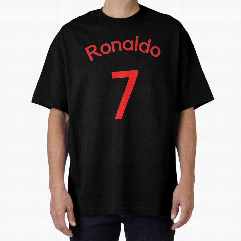 Ronaldo Manchester United Oversized T-Shirt Enjoy the Biggest Football Party of Global Football Passion for FIFA World Cup 2026, Made for Mbappe and Neymar, Netherlands, Soccer Culture, Superstar Moments, National Team Dreams and Competitive Fire;