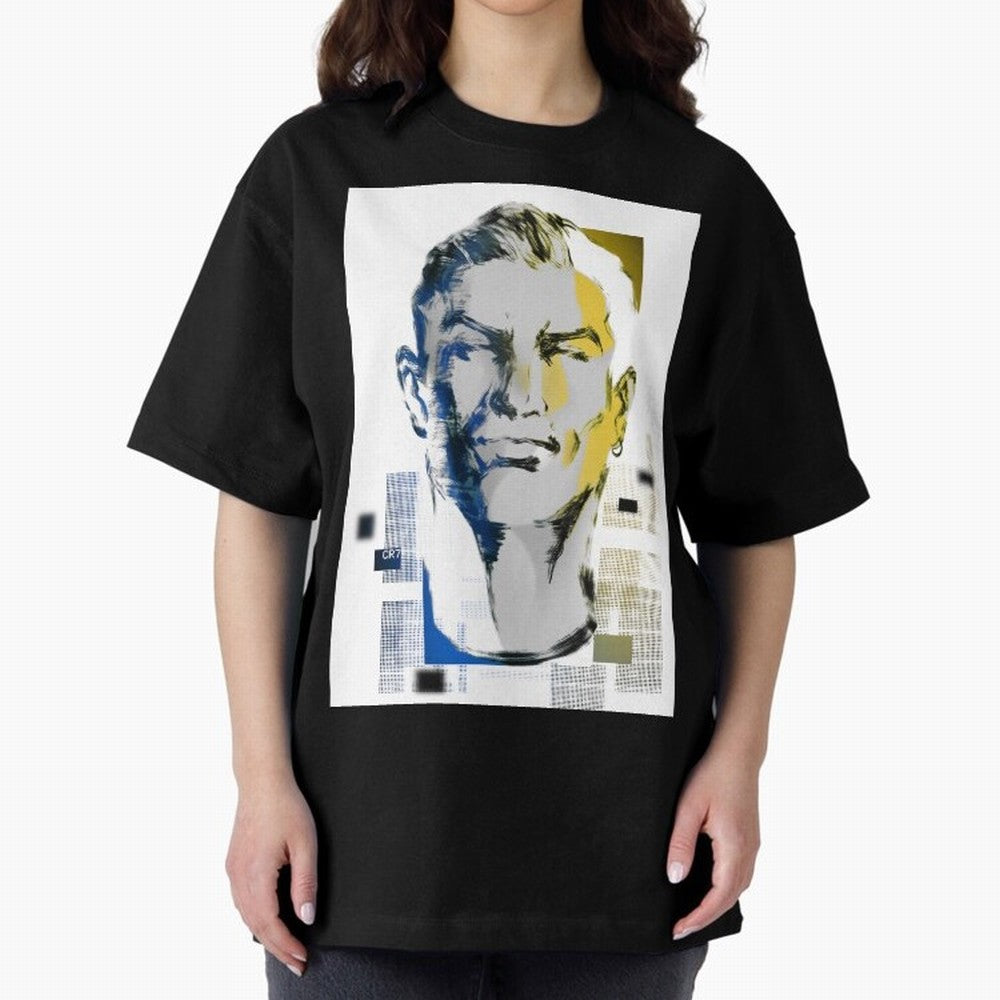 CR7 Oversized T-Shirt Share the Excitement of FIFA World Cup 2026 Spirit, Featuring England, France and Netherlands, Messi, Soccer Culture, Superstar Moments, National Team Dreams and Competitive Fire; Perfect for People Who Love Argentina, Brazil,