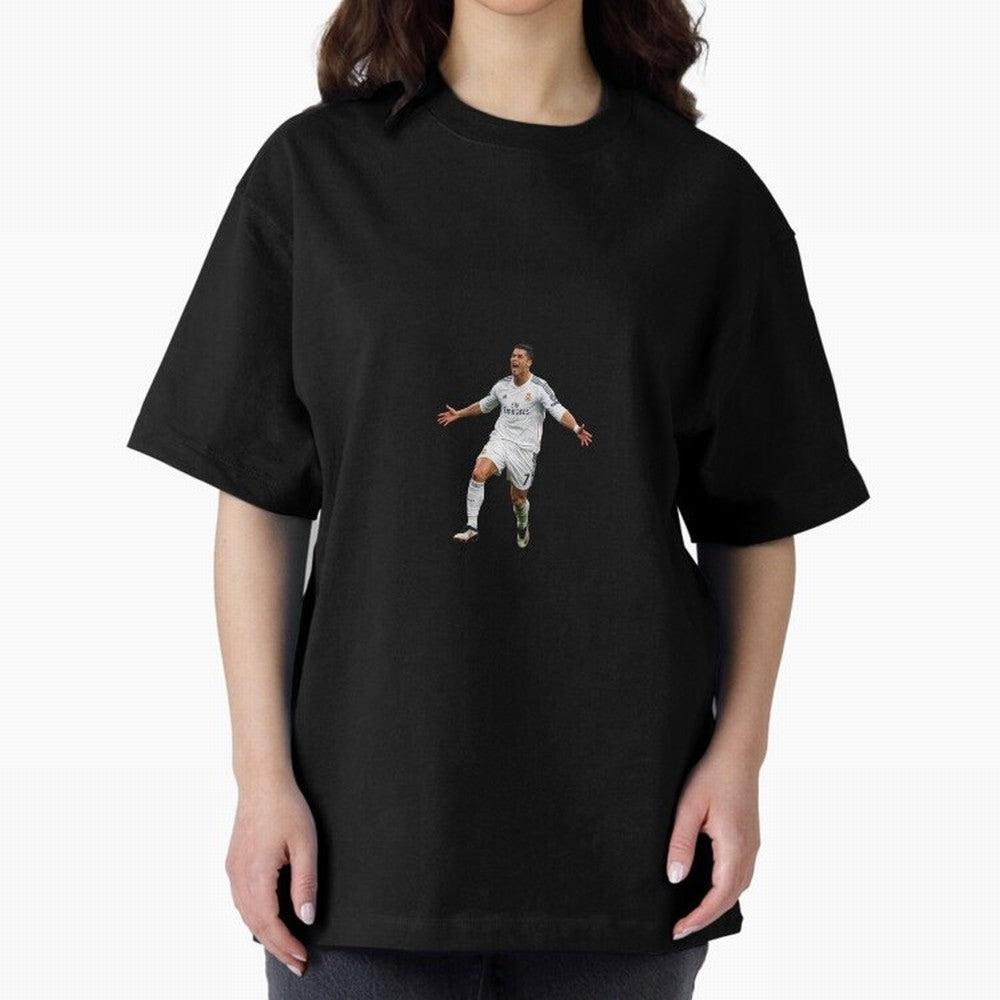 Ronaldo real madrid Oversized T-Shirt Cheer for FIFA World Cup 2026 Group Stage Spirit, Made for Netherlands, Cristiano Ronaldo, Haaland and CR7, Stadium Memories, Football Loyalty, International Chants and Championship Tradition; Made for