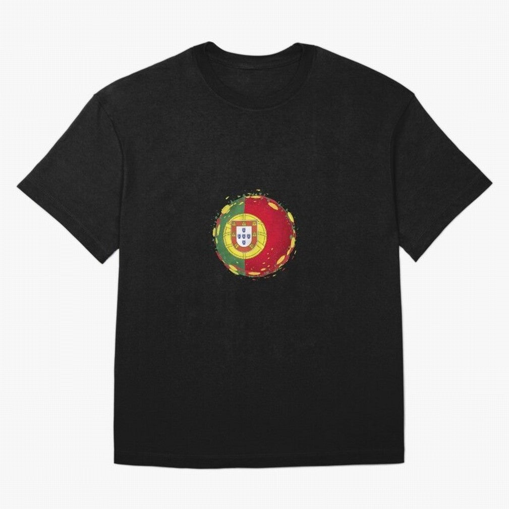 Portugal Oversized T-Shirt Upgrade FIFA World Cup 2026 Spirit, Capturing England, France and Netherlands, Neymar, Championship Spirit, Famous Goals, Roaring Crowds and International Football Unity; Created for Match Day Parties, Soccer Gifts, Fan