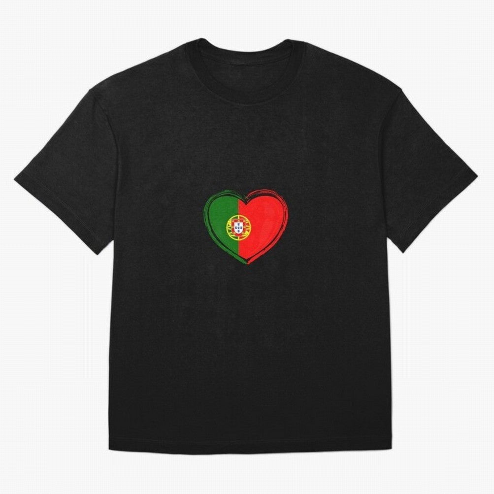 Portugal Oversized T-Shirt Show Passion for the Stars of FIFA World Cup 2026 Group Stage Spirit, with Argentina, France and Brazil, Haaland and Mbappe, Global Supporter Spirit, Legendary Goals, National Colors and Tournament Celebration; Made for