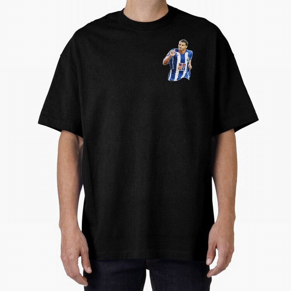 Quaresma Oversized T-Shirt Elevate the FIFA World Cup 2026 Journey through CR7 and Messi Highlights, Argentina and Brazil Pride, Sports Nostalgia, International Competition, Famous Players and Unforgettable Victories; Perfect for Supporters Who
