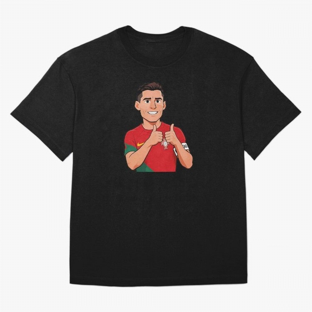 World CUP Cristiano Oversized T-Shirt Stand Out with Spirit from the FIFA World Cup 2026 Journey through Haaland Highlights, France Pride, Champion Mindset, Group Stage Buzz, Knockout Tension and Passionate Fan Culture; Great for Supporters Who