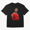 Cristiano Ronaldo Oversized T-Shirt Wear the Spirit of FIFA World Cup 2026 Spirit, Inspired by Netherlands, CR7, Goal Celebration Energy, Supporter Heritage, Football Icons and Worldwide Tournament Joy; Made for Collectors Who Enjoy Iconic Players,