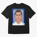 Cristiano Ronaldo (RM) | The Commander Oversized T-Shirt Keep the Legacy of FIFA World Cup 2026 Group Stage Connected to CR7, England Energy, Goal Celebration Energy, Supporter Heritage, Football Icons and Worldwide Tournament Joy; Ideal for