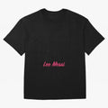Leo Messi The The Goat Oversized T-Shirt Embrace Global Football Passion for FIFA World Cup 2026, Centered on Messi, Argentina and Brazil, Football History, Final Match Energy, Crowd Noise and Once in a Lifetime Moments; Made for Die Hard
