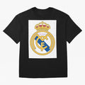 Real Madrid Gold Oversized T-Shirt Mark FIFA World Cup 2026 Celebrating CR7, Argentina and Brazil Energy, Stadium Chants, National Pride, Trophy Dreams and Unforgettable Football Memories; Great for Watch Parties, Sports Bars, Family Nights, Fan