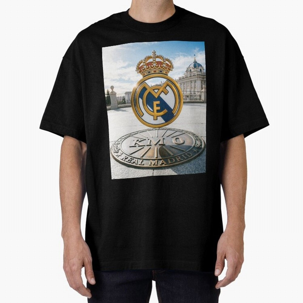 Madrid Futbol km0 Oversized T-Shirt Show Your Love for FIFA World Cup 2026 Built around Mbappe and Neymar, France and Portugal Energy, Football History, Final Match Energy, Crowd Noise and Once in a Lifetime Moments; Perfect for Supporters Who Want