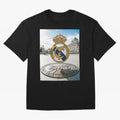 Madrid Futbol km0 Oversized T-Shirt Show Your Love for FIFA World Cup 2026 Built around Mbappe and Neymar, France and Portugal Energy, Football History, Final Match Energy, Crowd Noise and Once in a Lifetime Moments; Perfect for Supporters Who Want