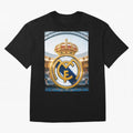 Realeza Madridista Oversized T-Shirt Bring International Match Energy to Global Football Passion for FIFA World Cup 2026 Group Stage, Driven by Messi, CR7 and Mbappe, Brazil, Global Supporter Spirit, Legendary Goals, National Colors and Tournament