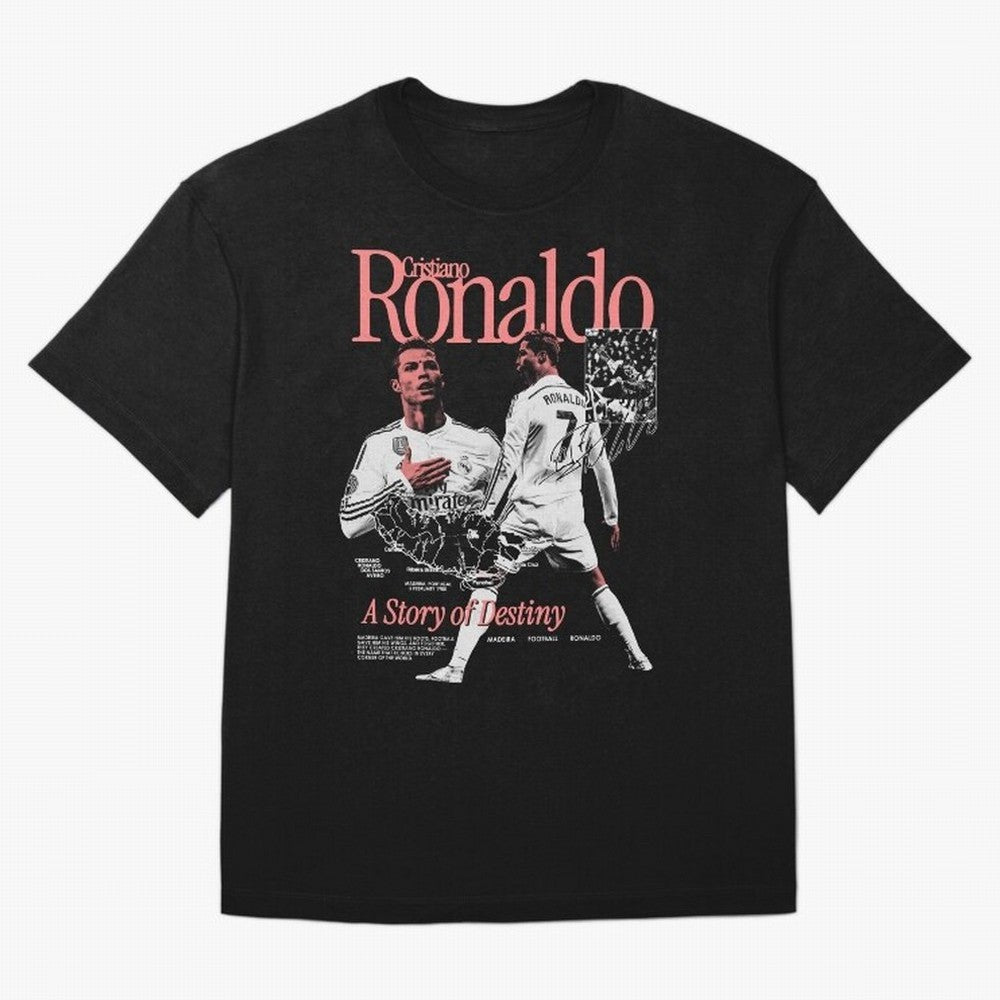 CR7 Cristiano Oversized T-Shirt Celebrate Unforgettable Nights in Match Day Hype around FIFA World Cup 2026 Group Stage, Haaland, Spain, Global Supporter Spirit, Legendary Goals, National Colors and Tournament Celebration; Perfect for People Who