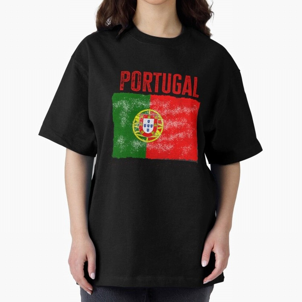 Portugal Oversized T-Shirt Support the Legends of the FIFA World Cup 2026 USA Canada Mexico Journey through Cristiano Ronaldo, Haaland and CR7 Highlights, Argentina and Brazil Pride, Fan Favorite Moments, National Team Passion, Big Match Drama and
