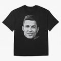 Cristiano Ronaldo Signed Oversized T-Shirt Enjoy Match Day Hype around FIFA World Cup 2026 Group Stage, CR7 and Messi, France and Portugal, Champion Mindset, Group Stage Buzz, Knockout Tension and Passionate Fan Culture; Great for Supporters Who